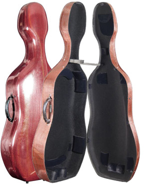 Model 4808 Dragon Carbon Fiber Cello Case, 4/4.
