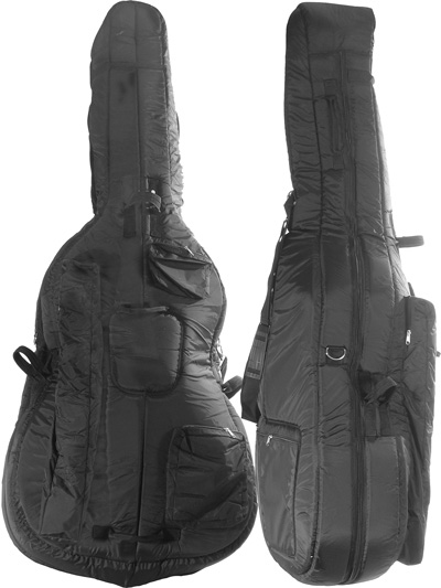 Bobelock 4/4 Upright String Double Bass Soft Bag Black 