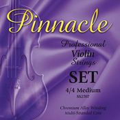 Cordes Pour Violon Super-Sensitive Red Label 410 - Medium Jeu Complet 4/4 - Noyau Acier, Enroulement Nickel