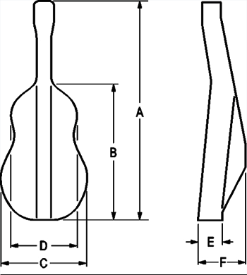 Double Bass Size Chart